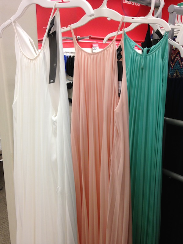 Dress up or down maxi dresses at Target