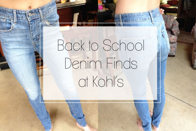 We review back-to-school denim finds at Kohl's