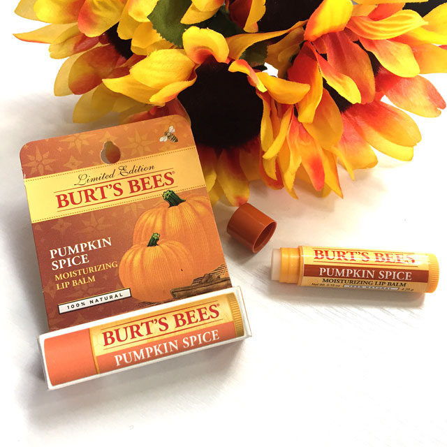 Love the limited-edition Pumpkin Spice lip balm by Burt's Bees available only at Target