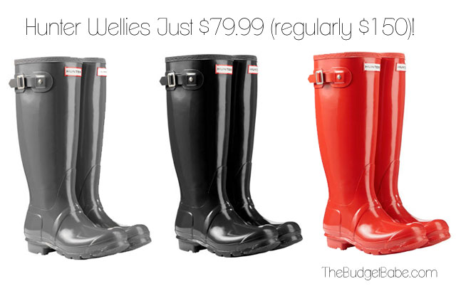 Hunter Wellies Cheap! At Costco!