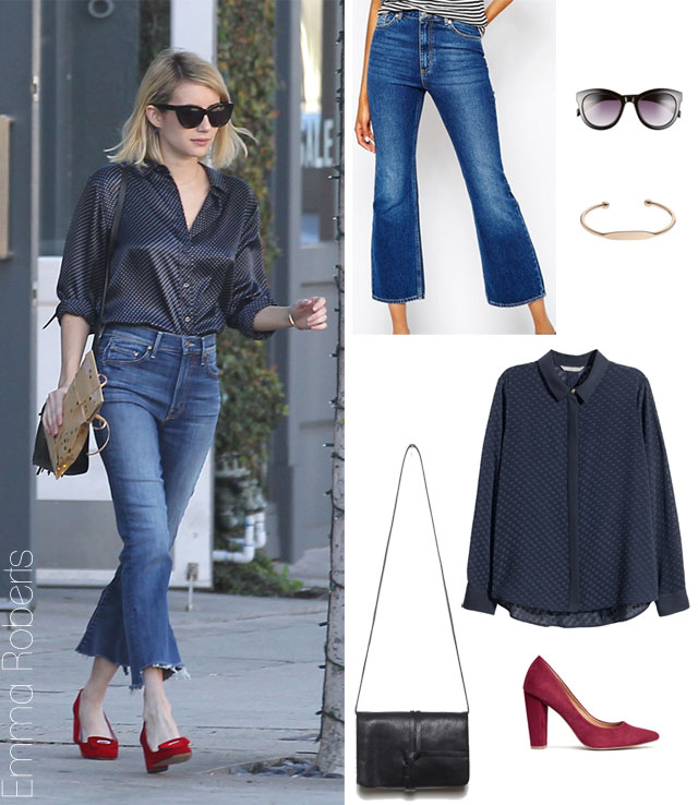 Emma Roberts look for less