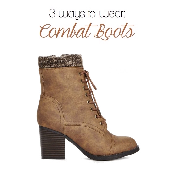 3 Ways to Wear: Combat Boots