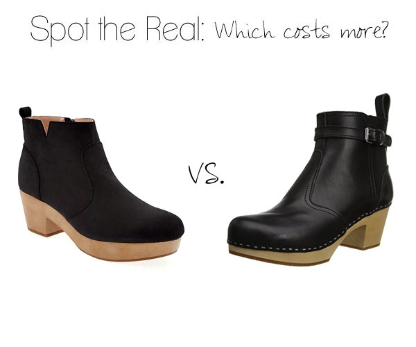 Can you guess which boots cost more?