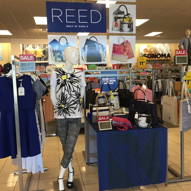 Reed for Kohl's in-store photos on thebudgetbabe.com