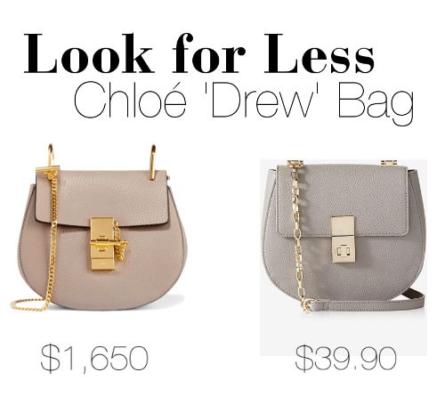 Chloe 'Drew' Bag Dupe at Express is a perfect lookalike for less!