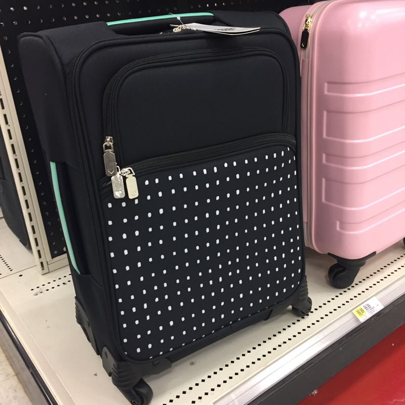 Design Love Fest luggage lands at Target.