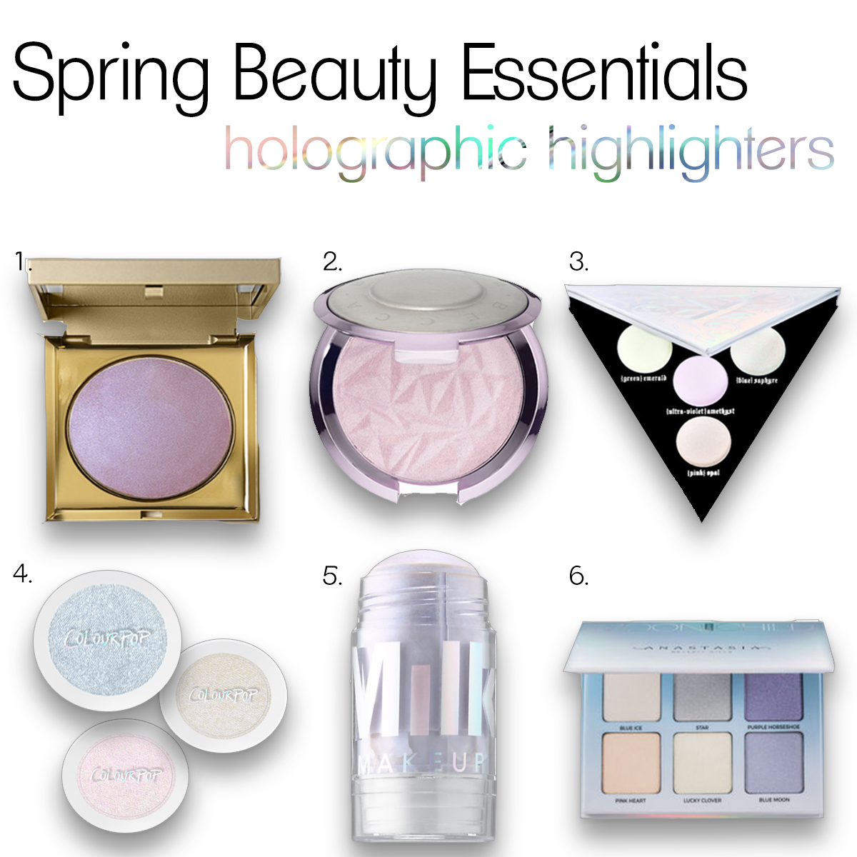 Holographic Highlighters