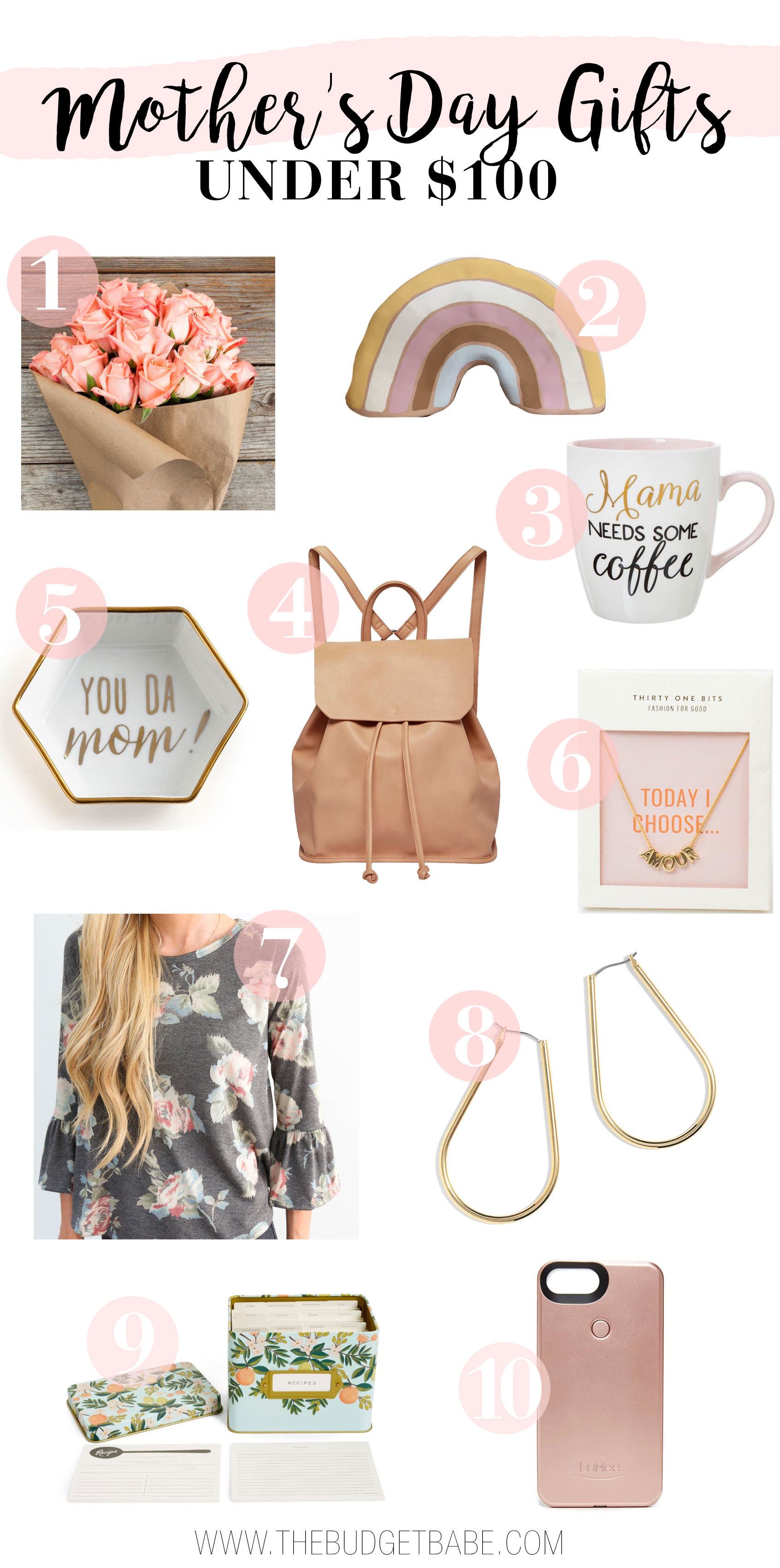 Looking for the perfect Mother's Day gift? Fashion blogger Dianna Baros puts together the perfect guide with finds from just $5.99.