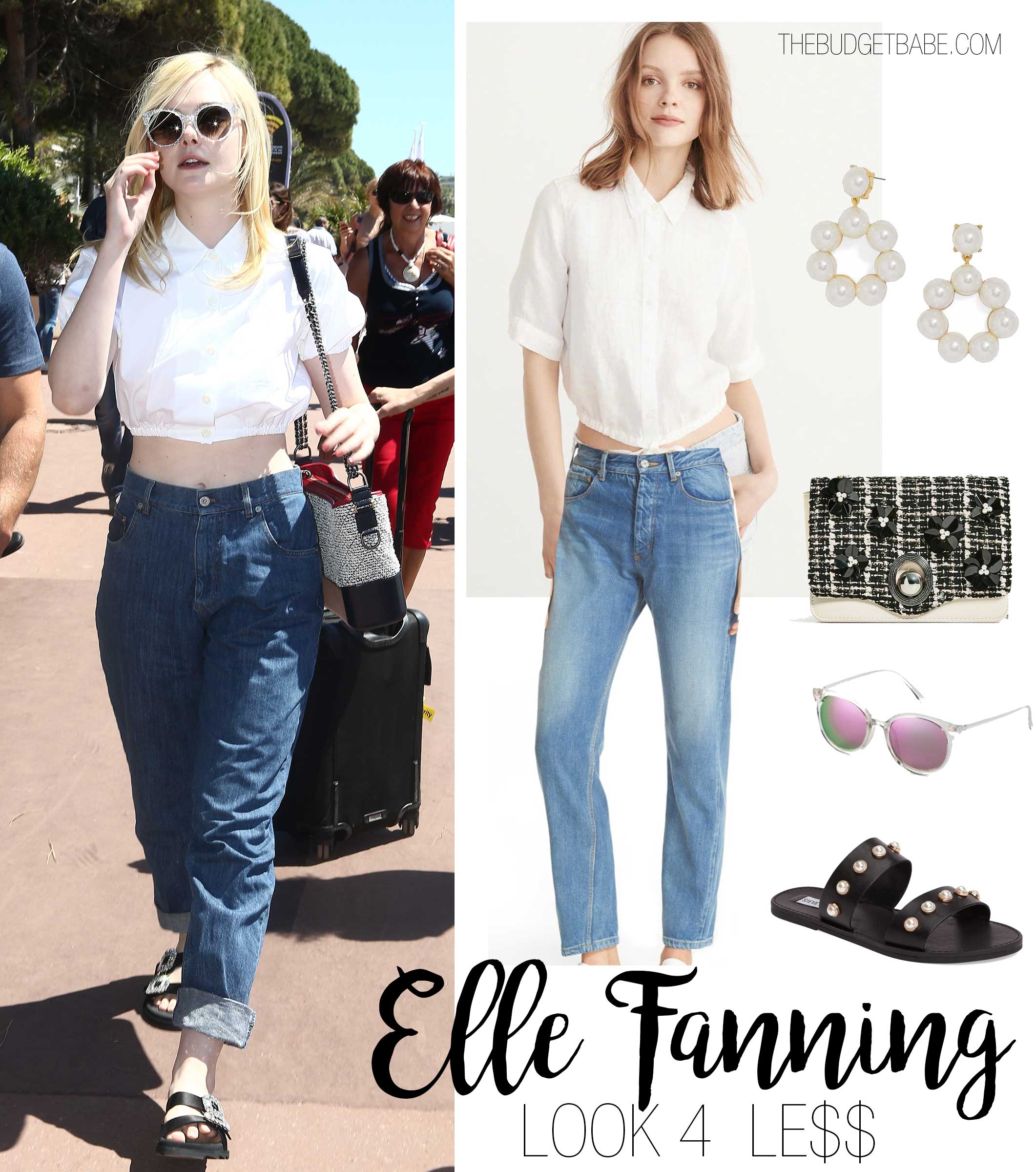 Elle Fanning look for less