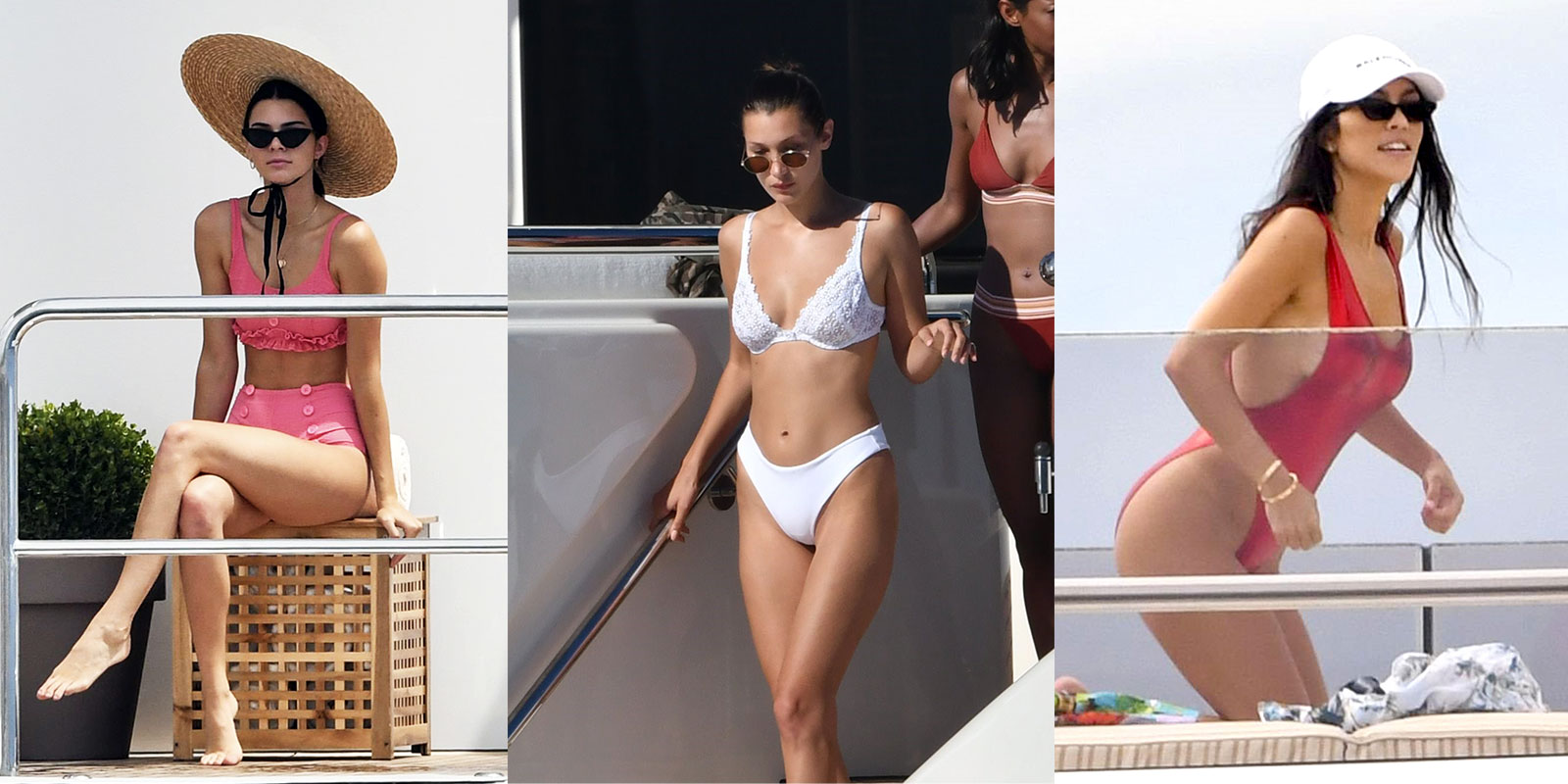 Summer swimwear trends to try include high-waist bikinis, white swimsuits and backless one-piece styles.
