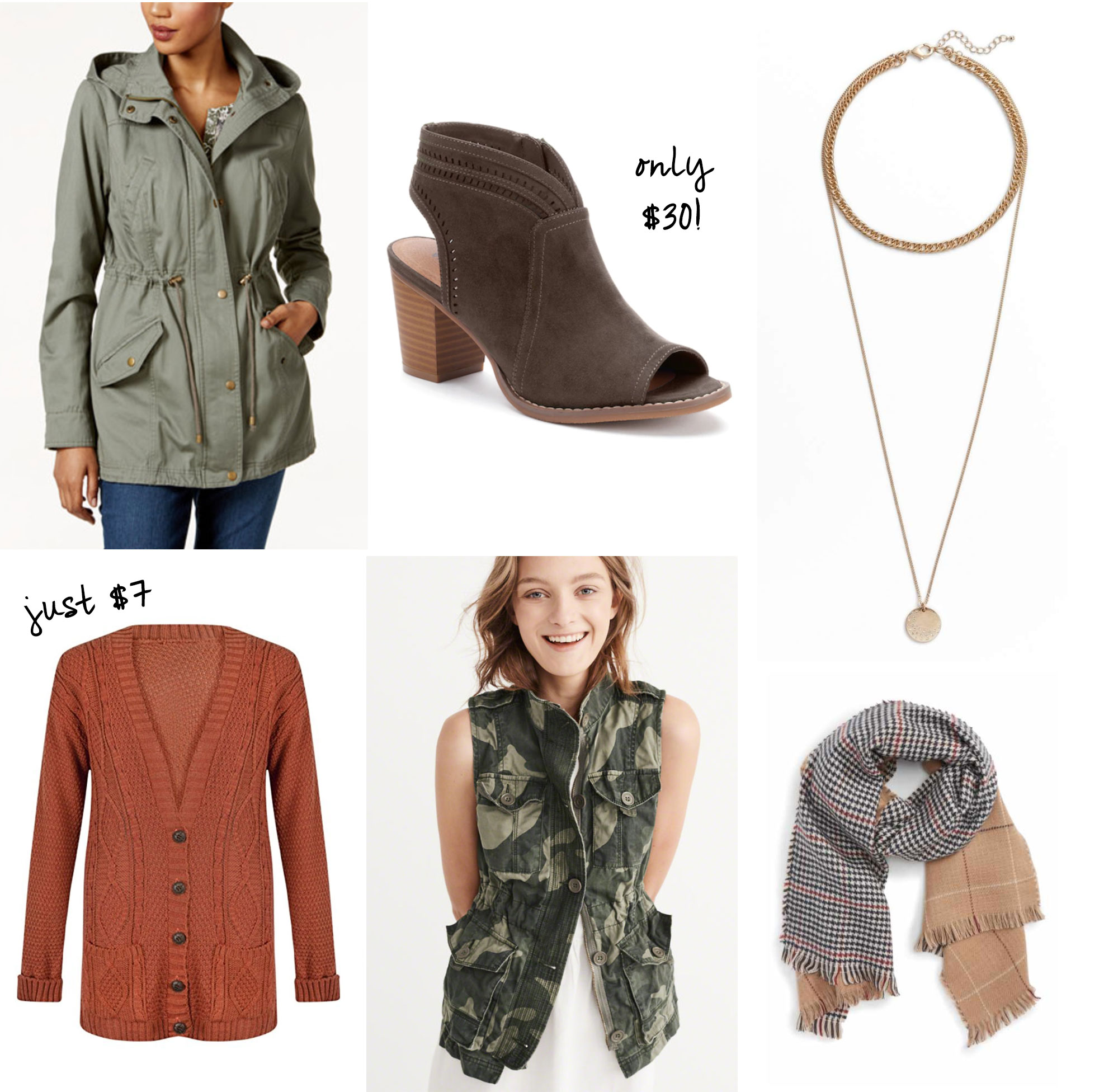 Fall fashion finds from $7!