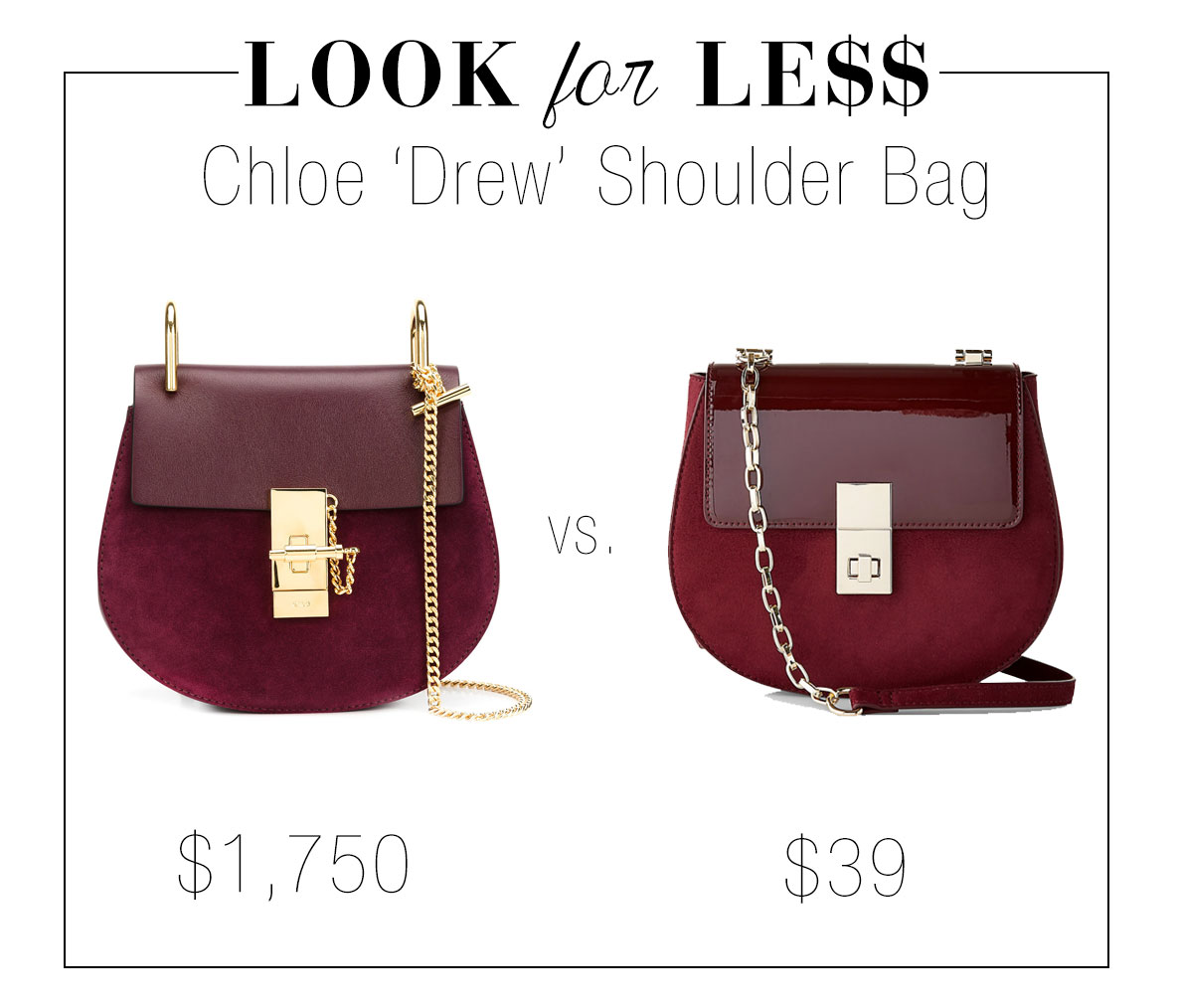 The Chloe 'Drew' bag is the perfect It bag for fall 2017.