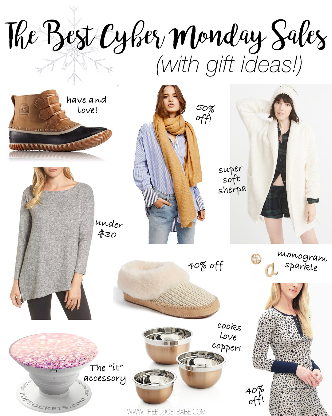 The Budget Babe shares her top Cyber Monday sales with affordable gift ideas for everyone