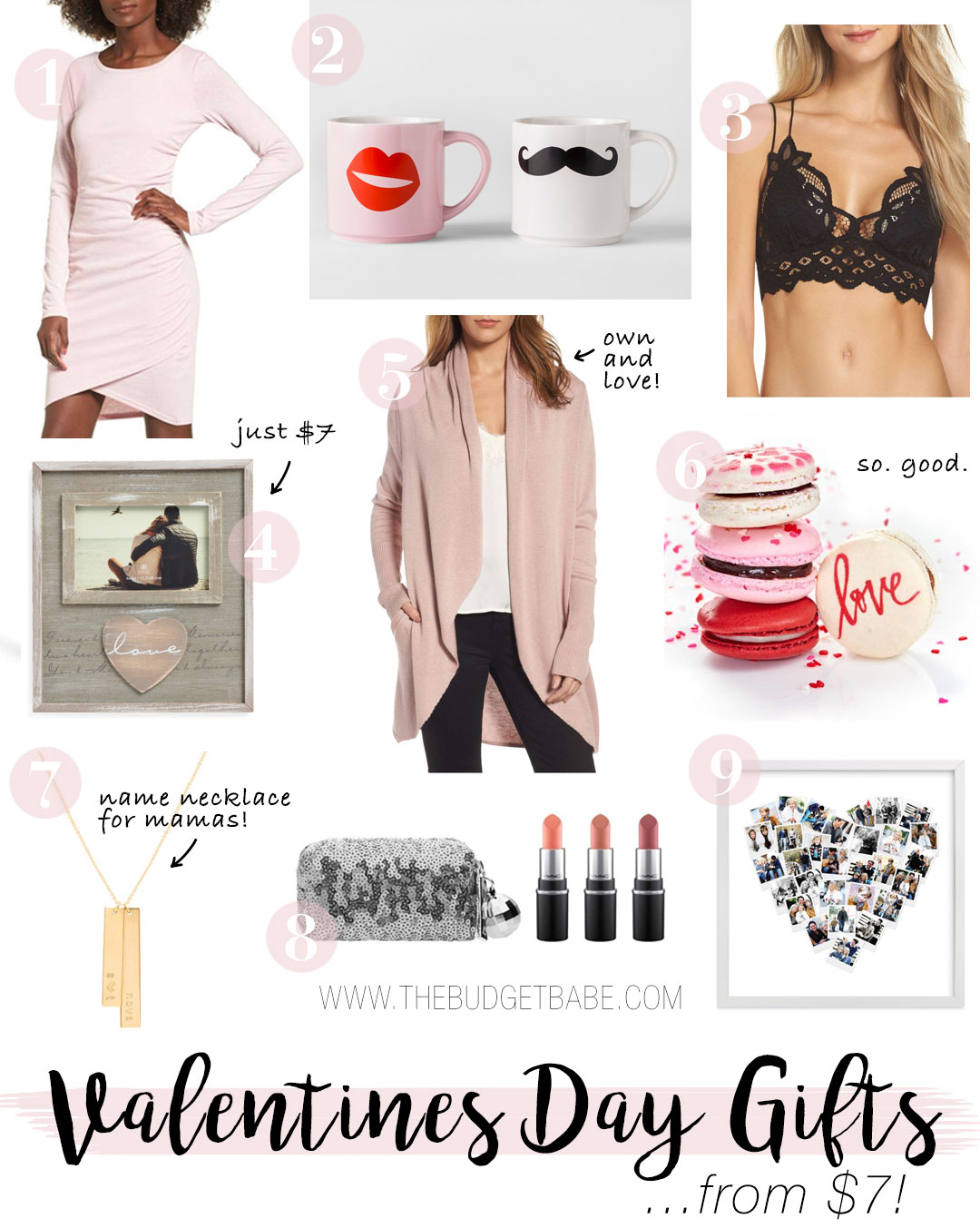 Valentine's Day gift guide from The Budget Babe