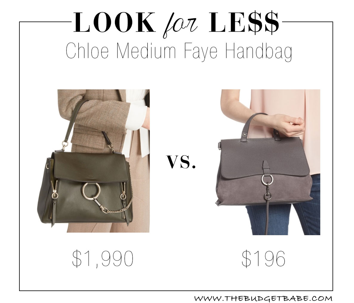 Chloe Faye look for less dupe at Nordstrom - and it's on sale!