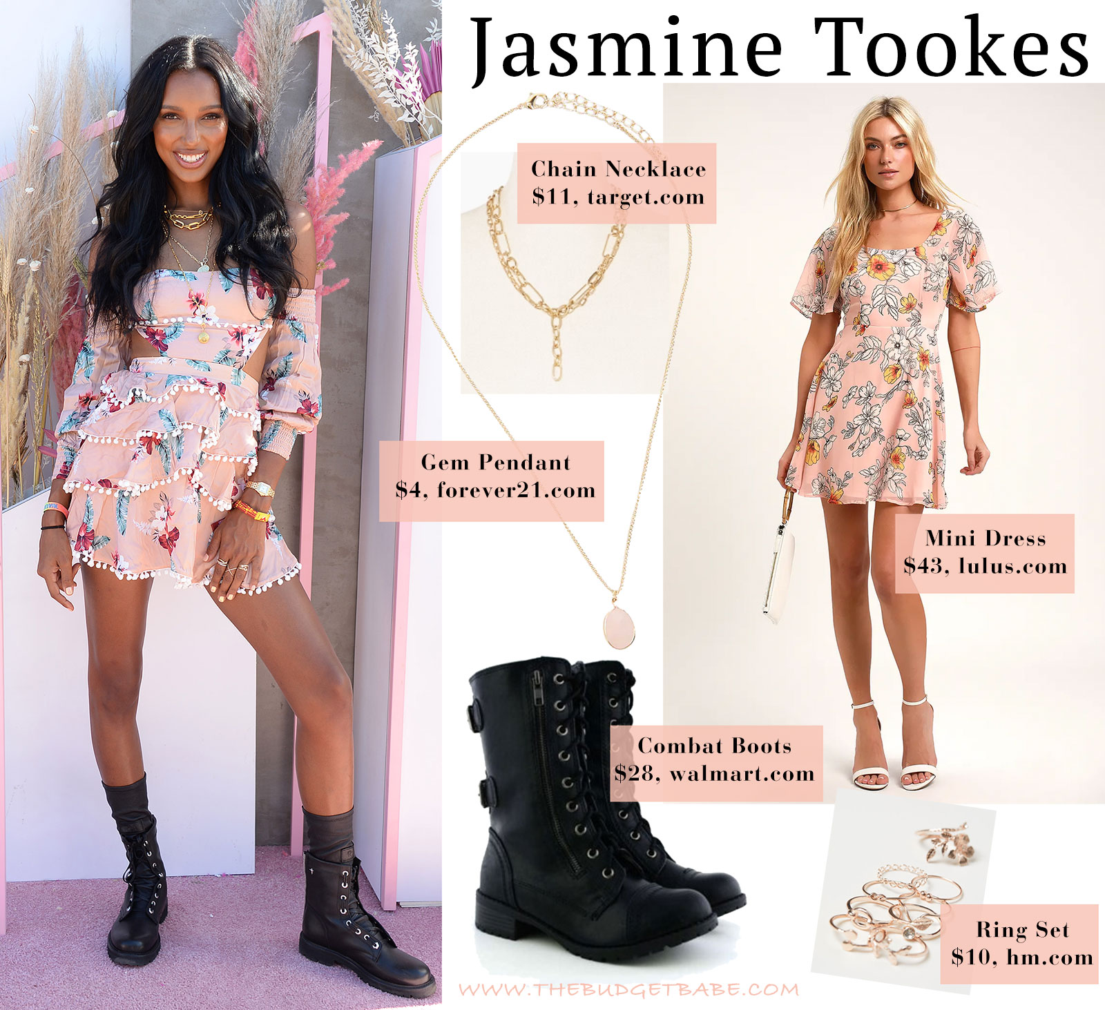 Jasmine Tookes at Coachella, love her style