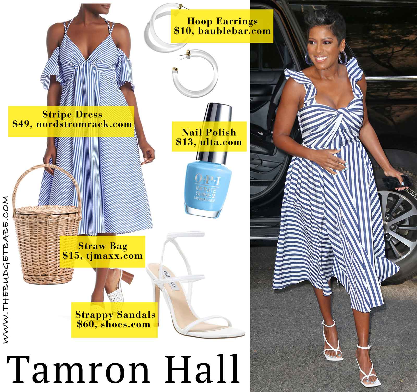 Tamron Hall in Jason Wu - love this look!