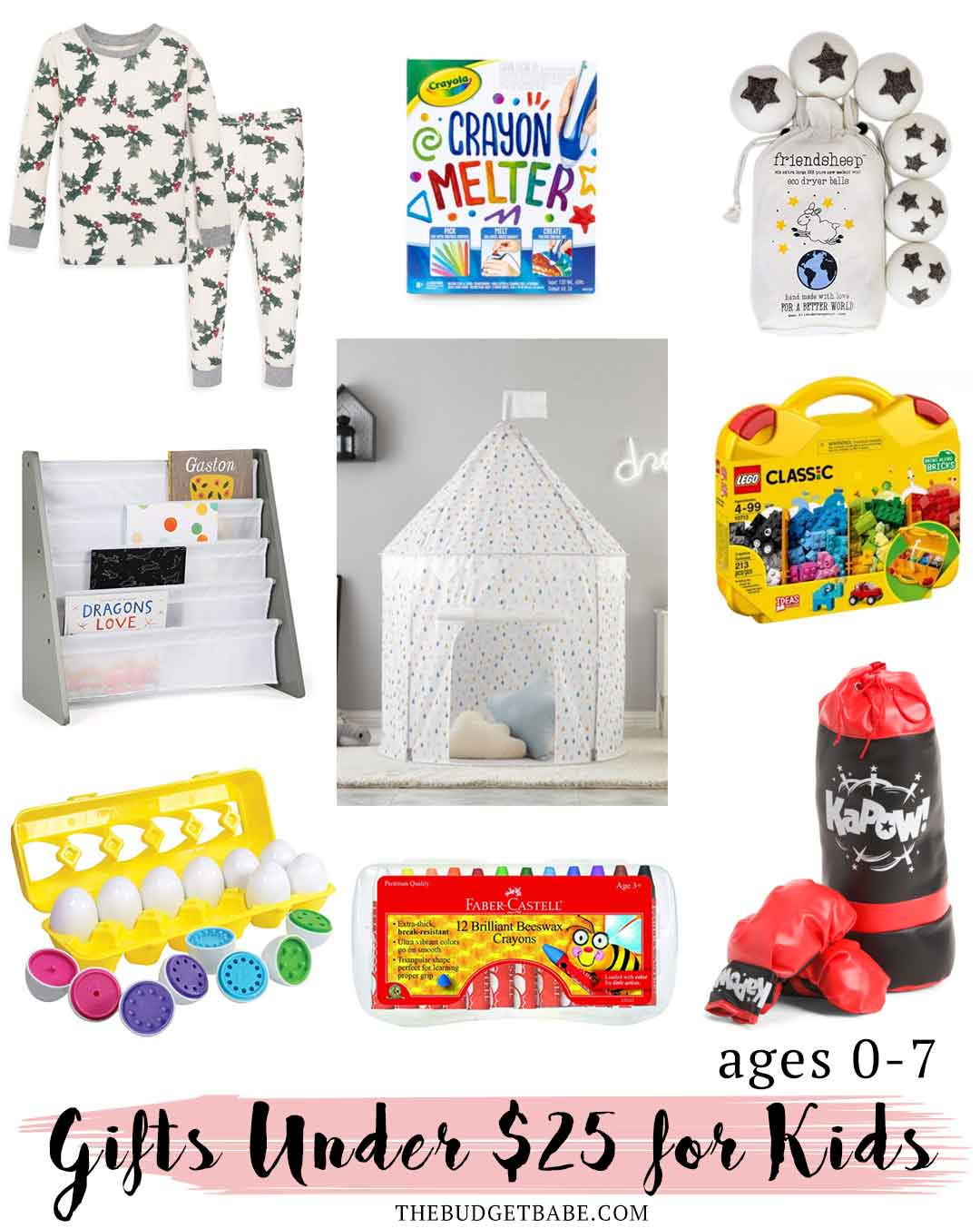 Christmas gift ideas for young kids they'll love! Under $25!