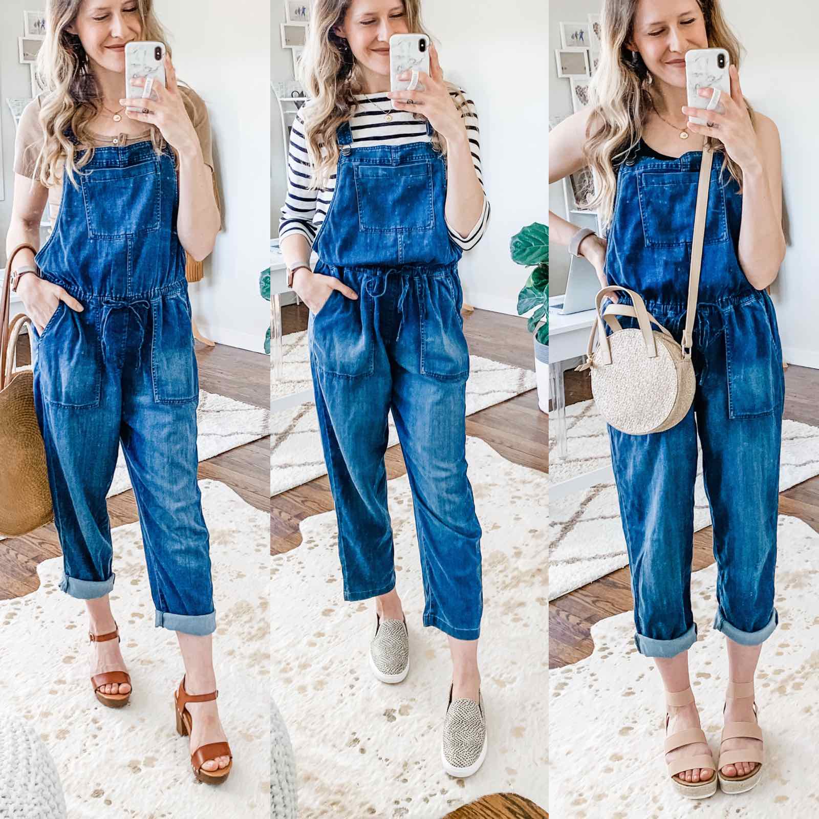 Love these overalls! $29 at Walmart