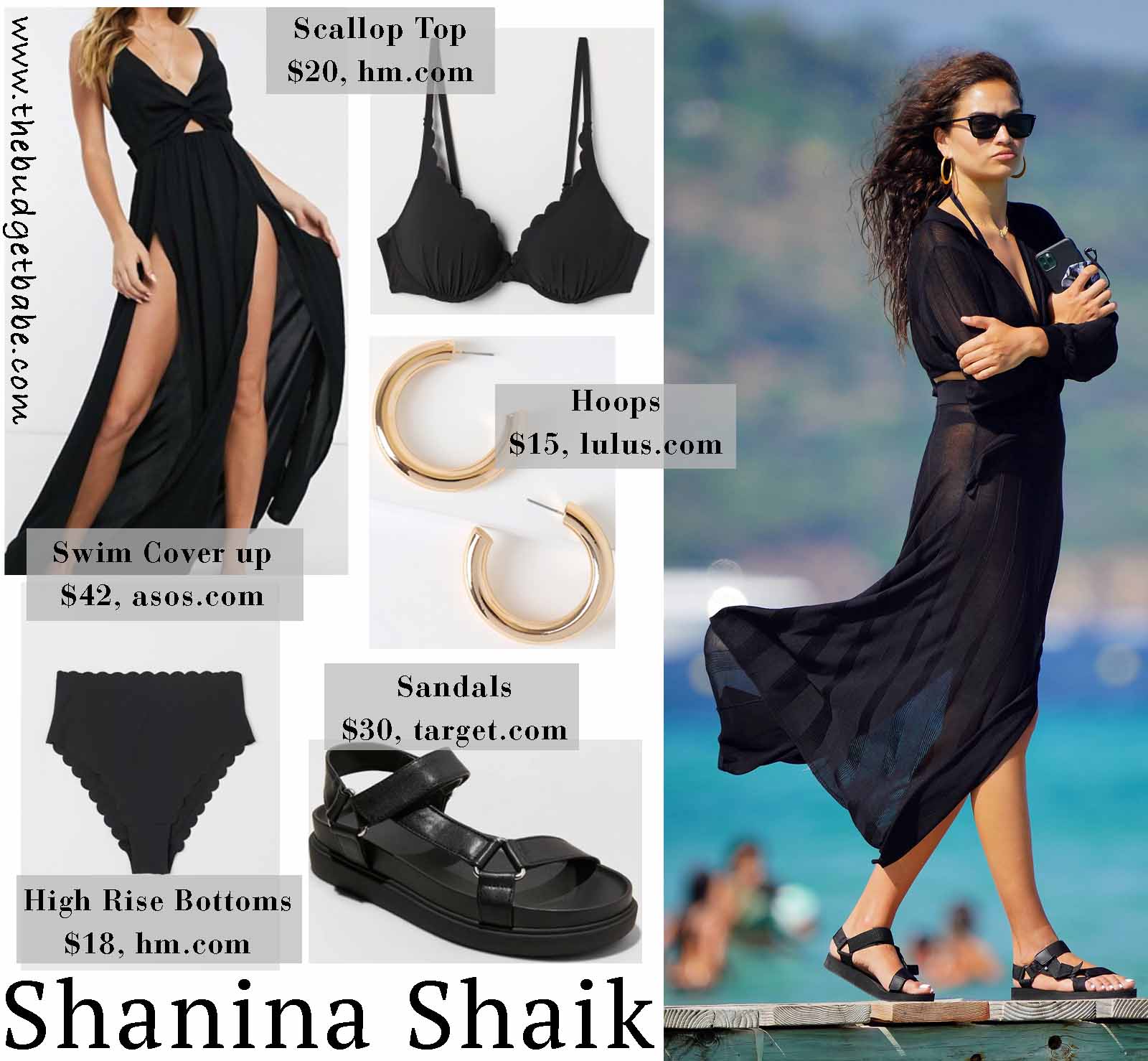 Shanina Shaik has serious poolside style!