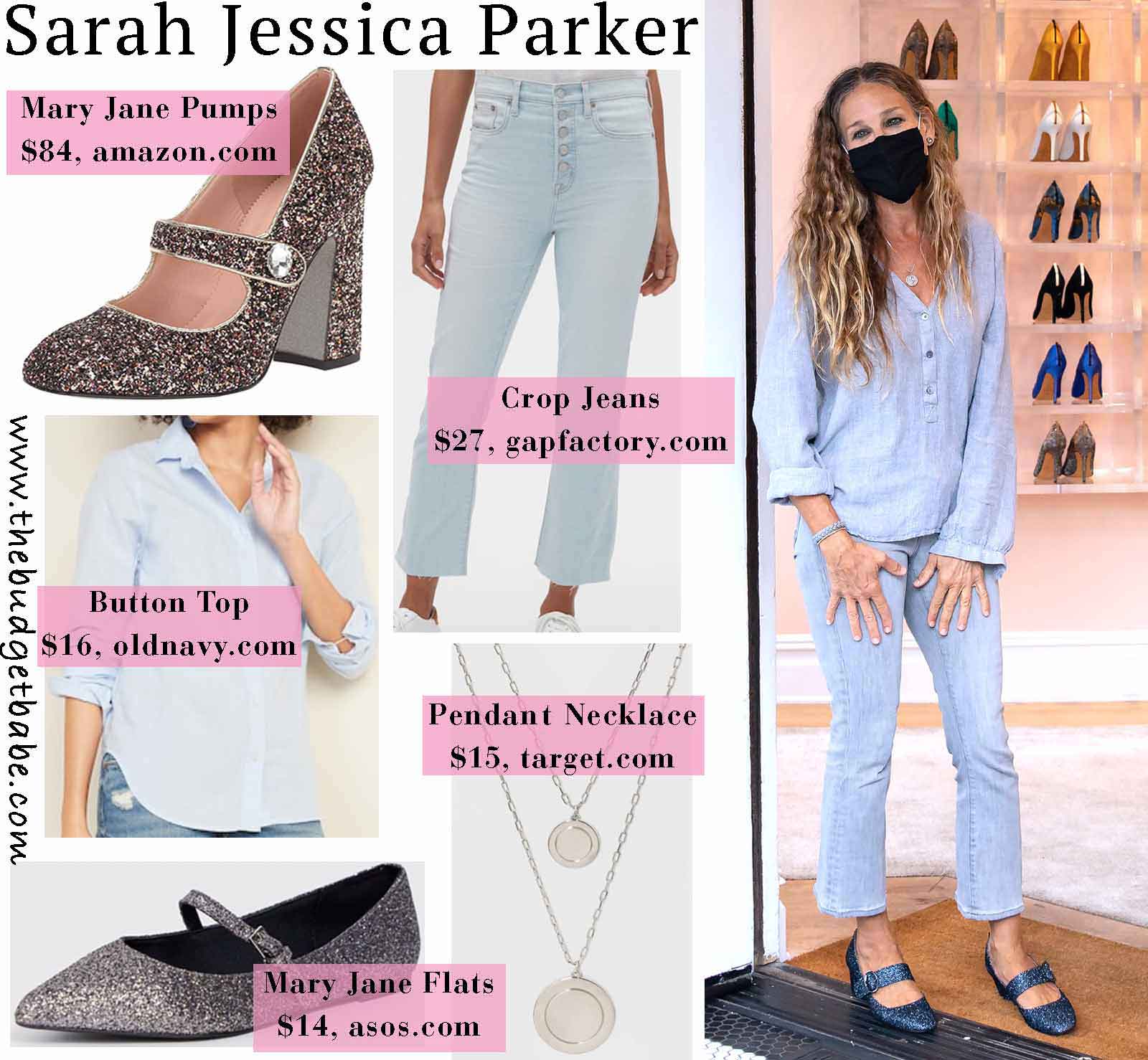 Sarah Jessica Parker look for less