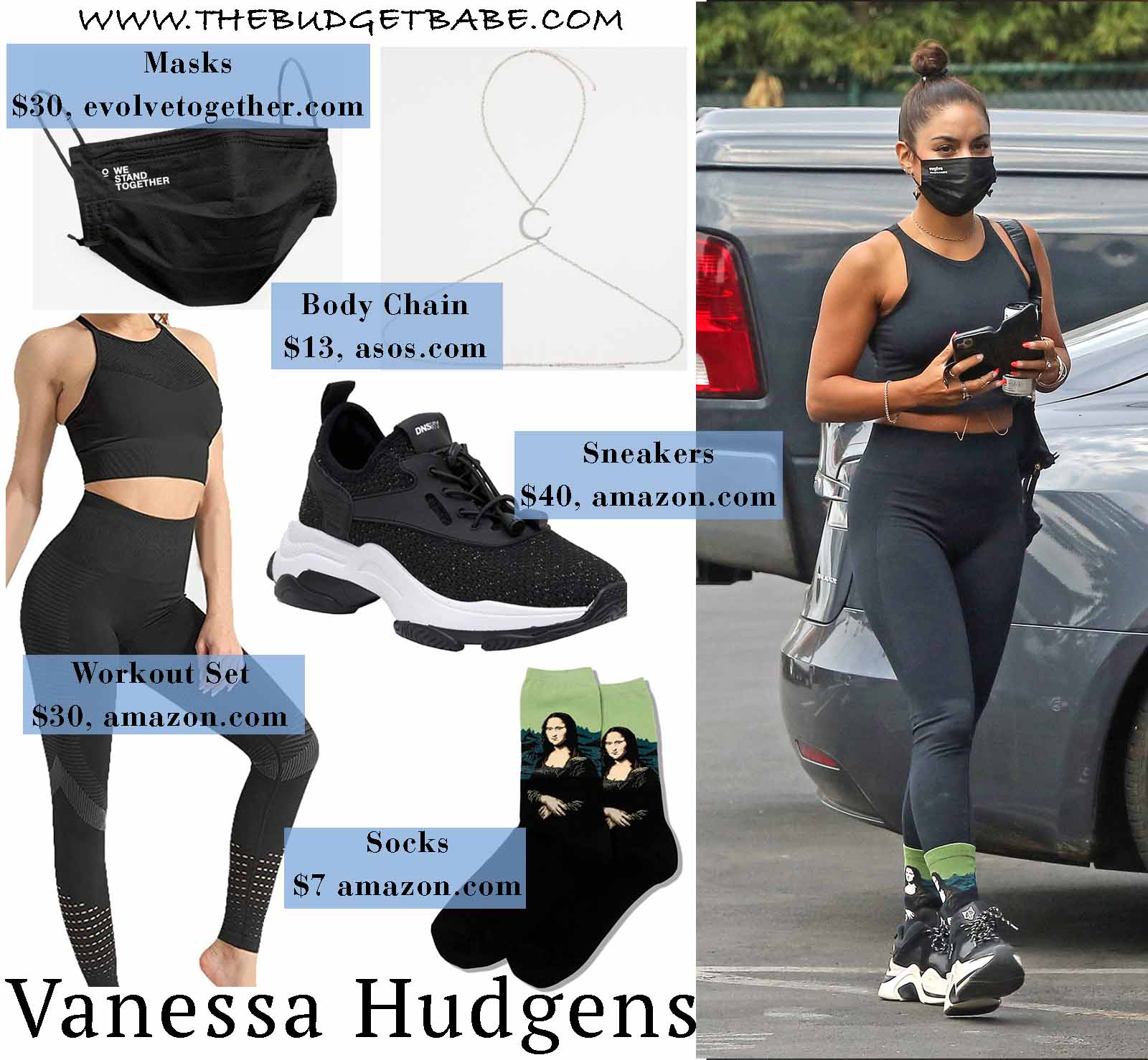 Vanessa Hudgens styles up her workout wear!
