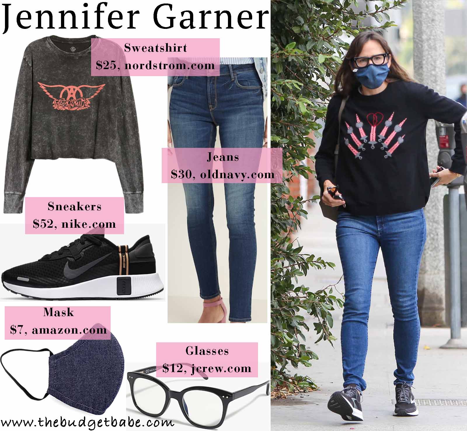 Jennifer Garner's casual holiday style!