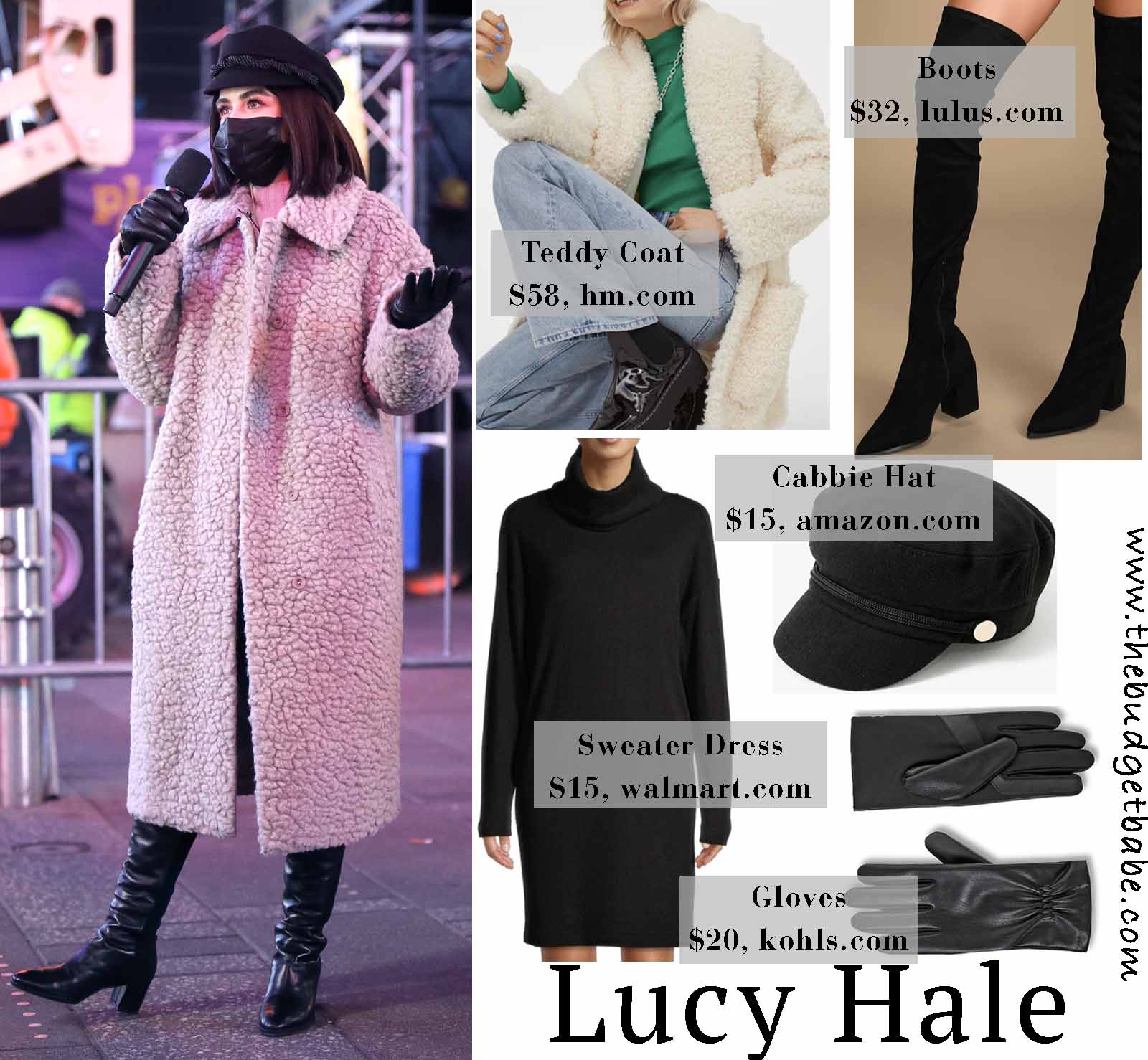 Lucy's outerwear looks so cozy!