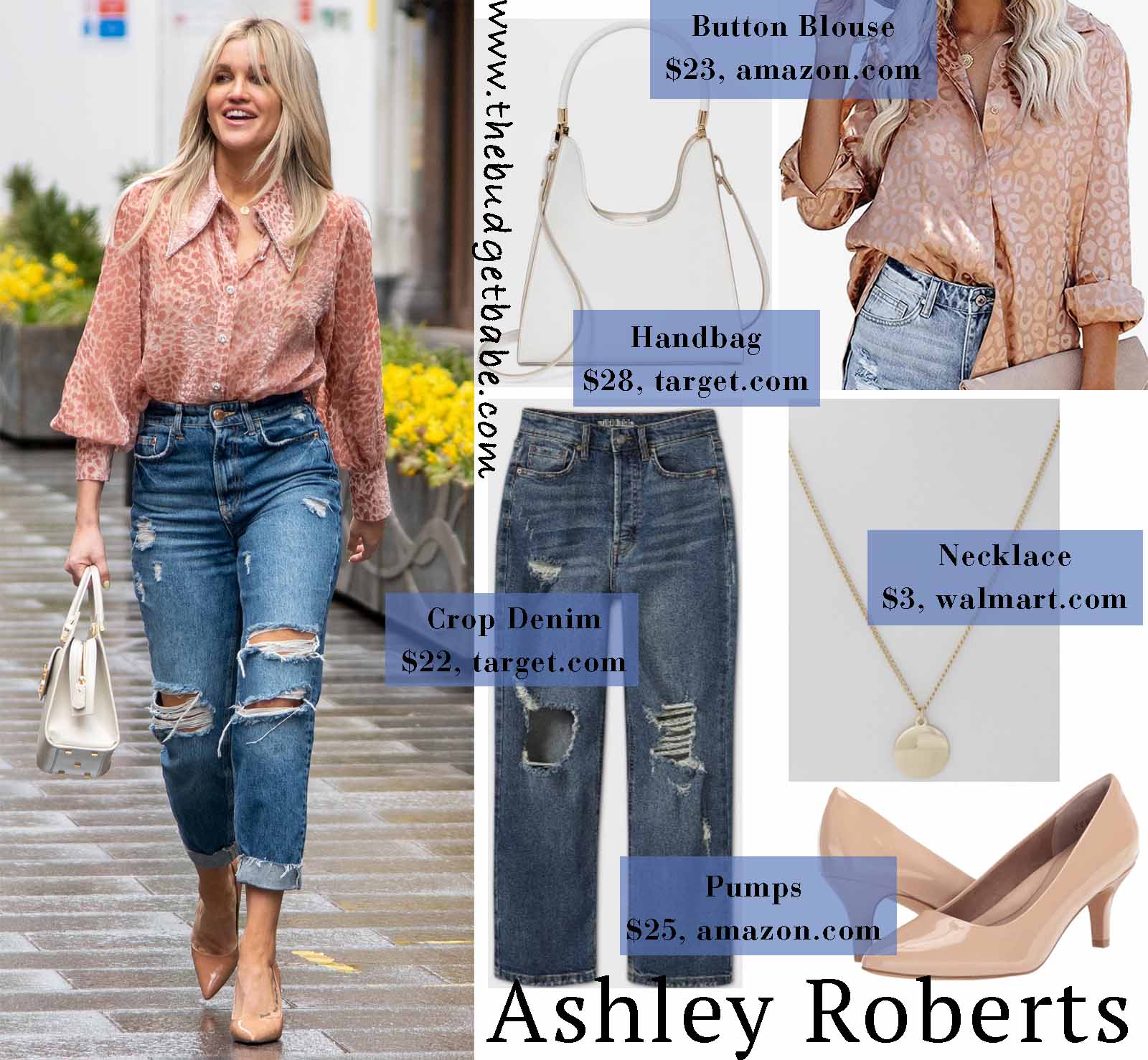 Ashley Roberts' blouse is the cutest!