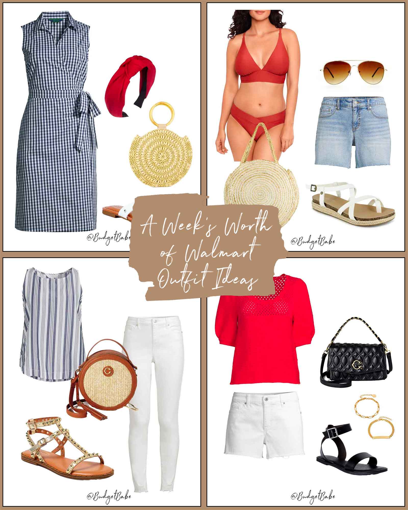 A Week's Worth of Summer Outfits with Walmart
