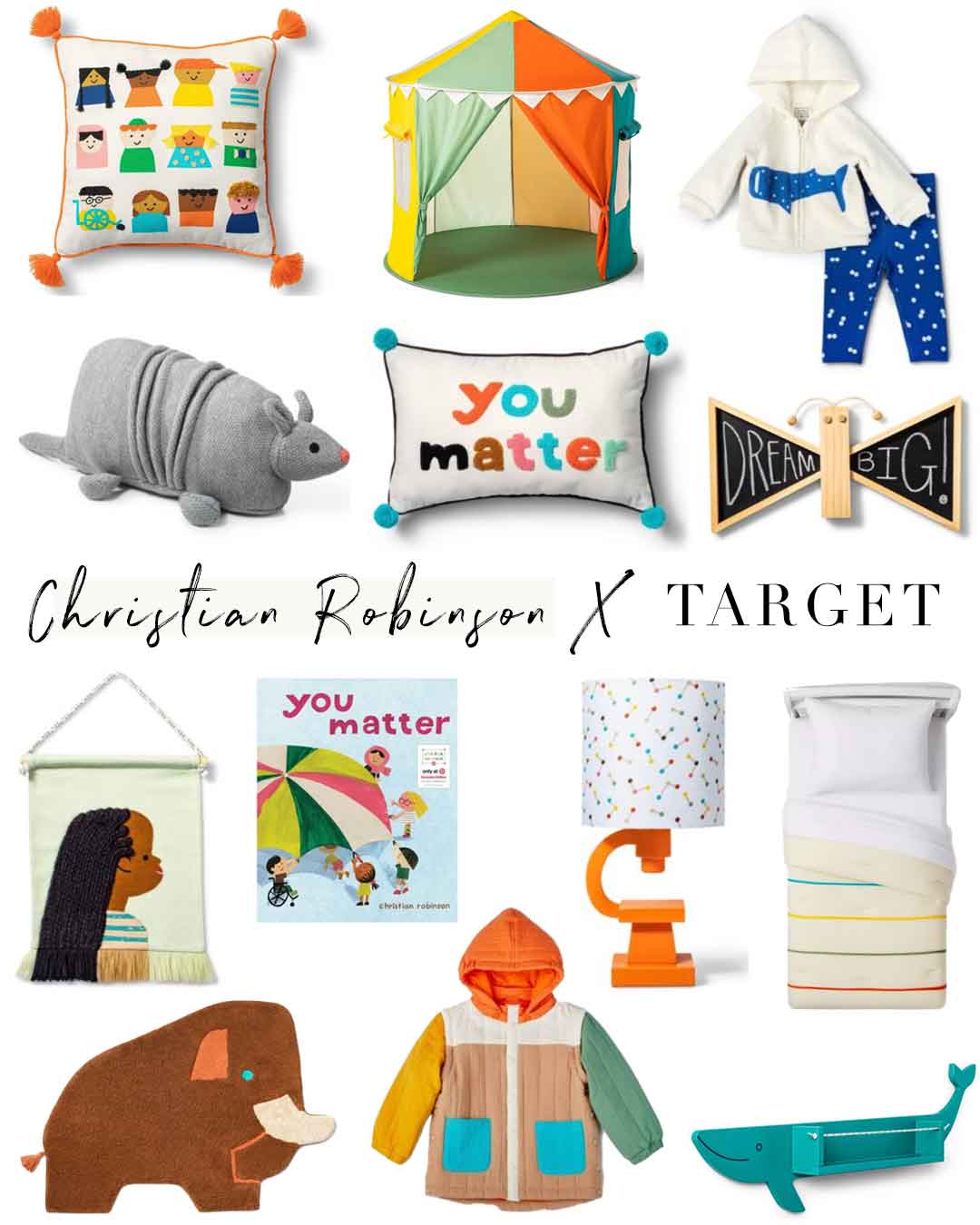 Christian Robinson x Target coming August 15th!