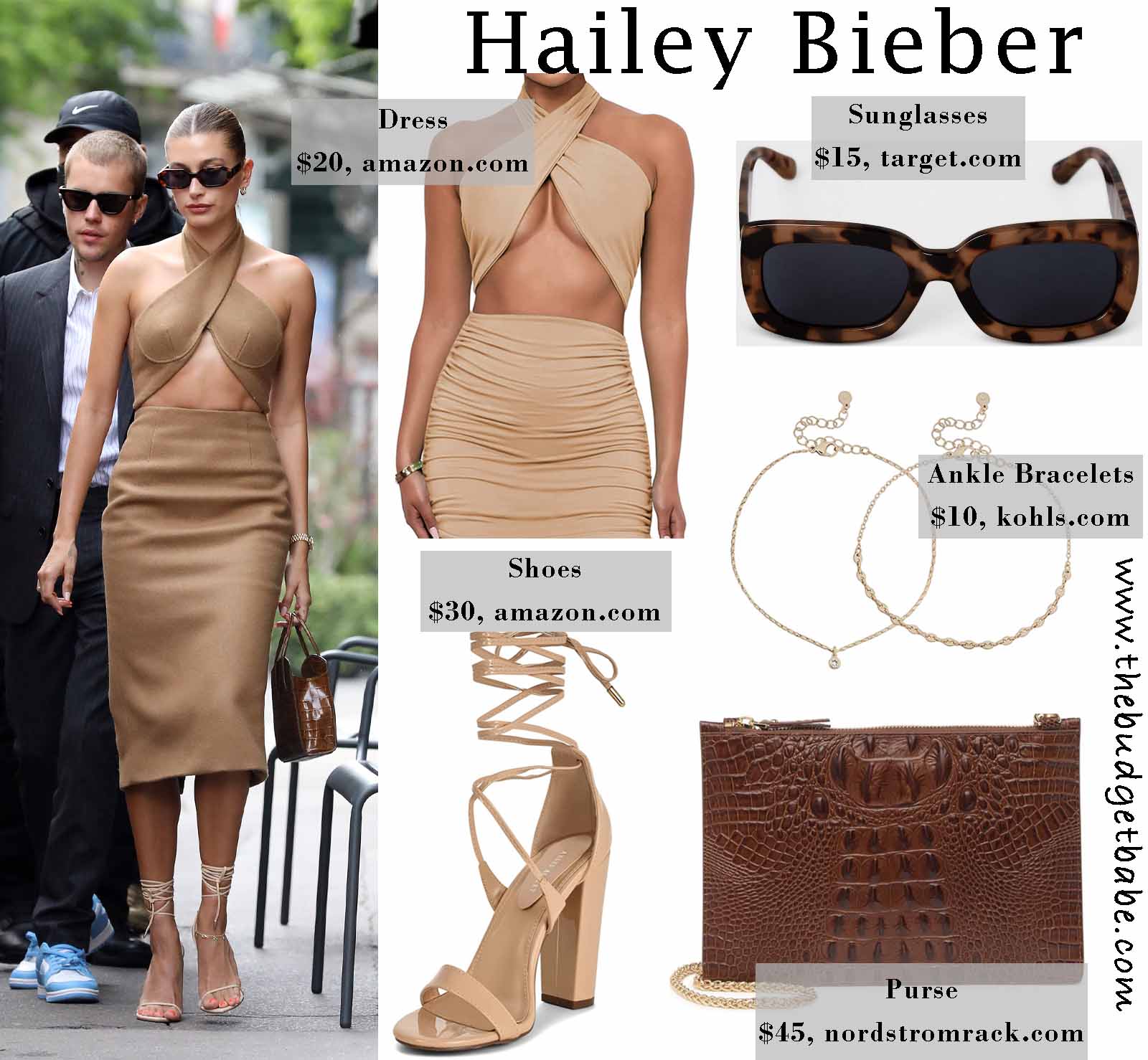 Hailey's edgy  chic!