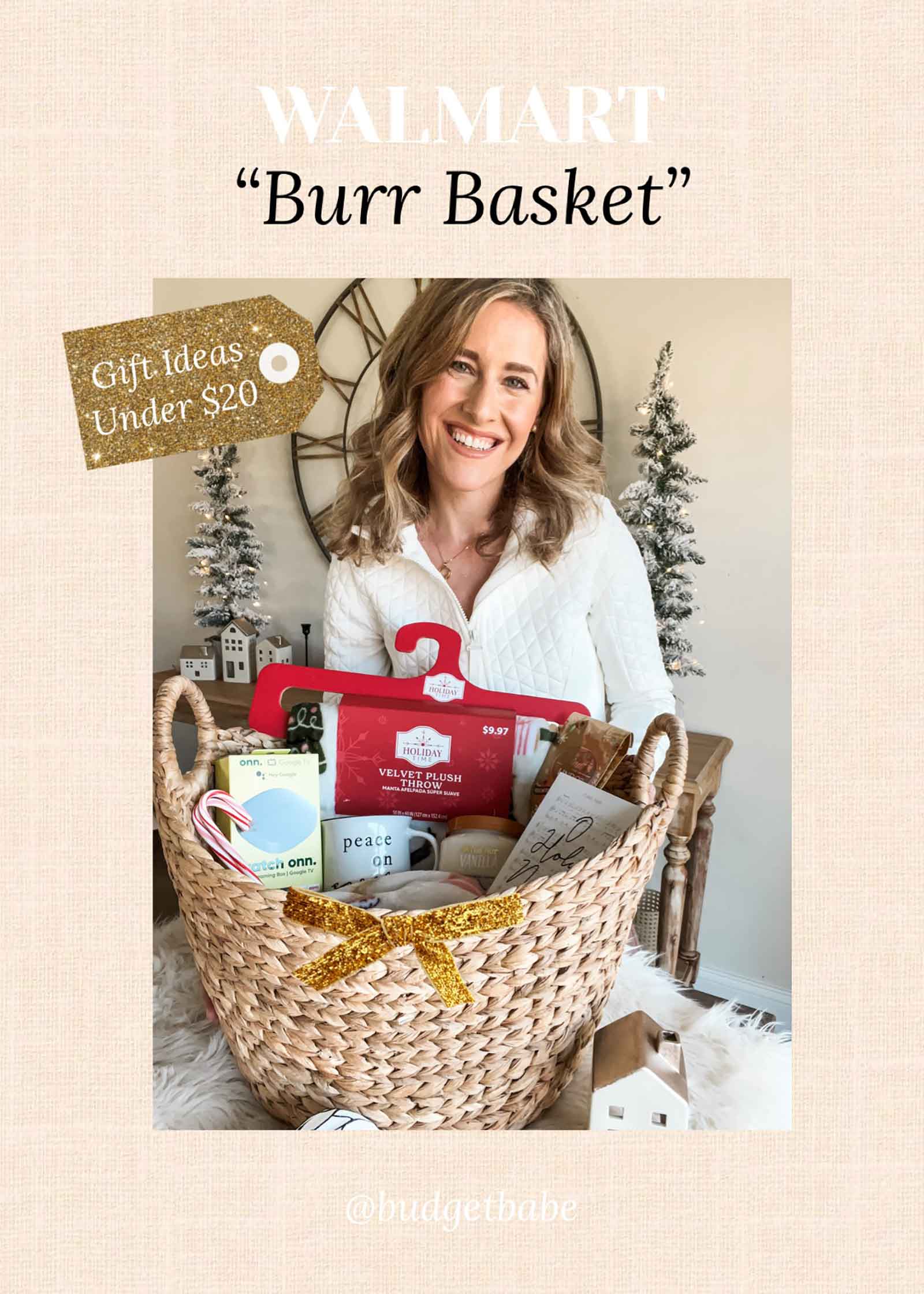 Walmart 'burr basket' gift ideas under $20!