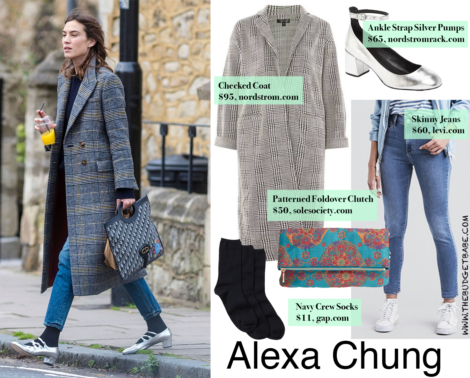 Alexa Chung Look for Less