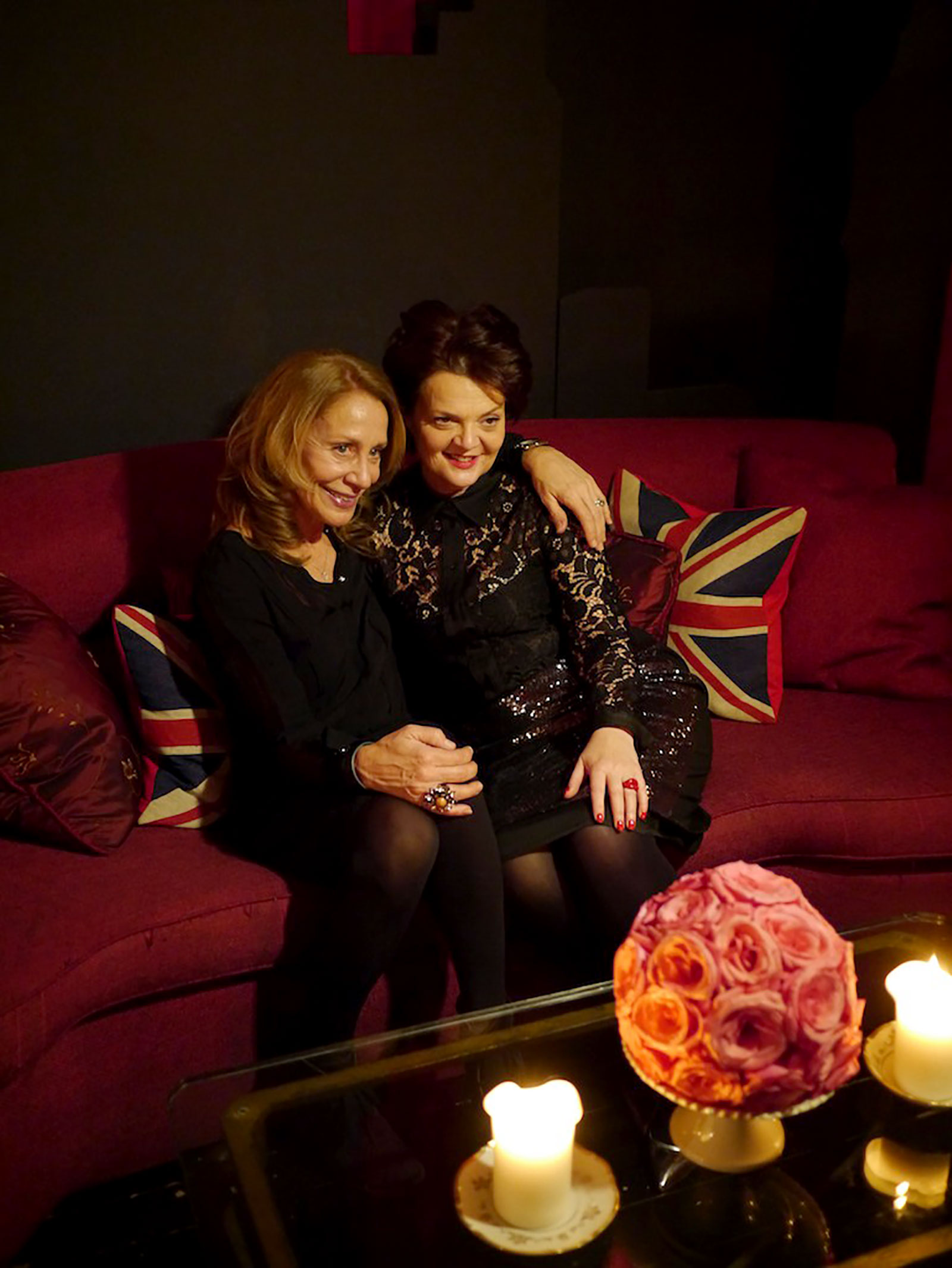 Dianna Baros of The Budget Babe and designer Lulu Guinness