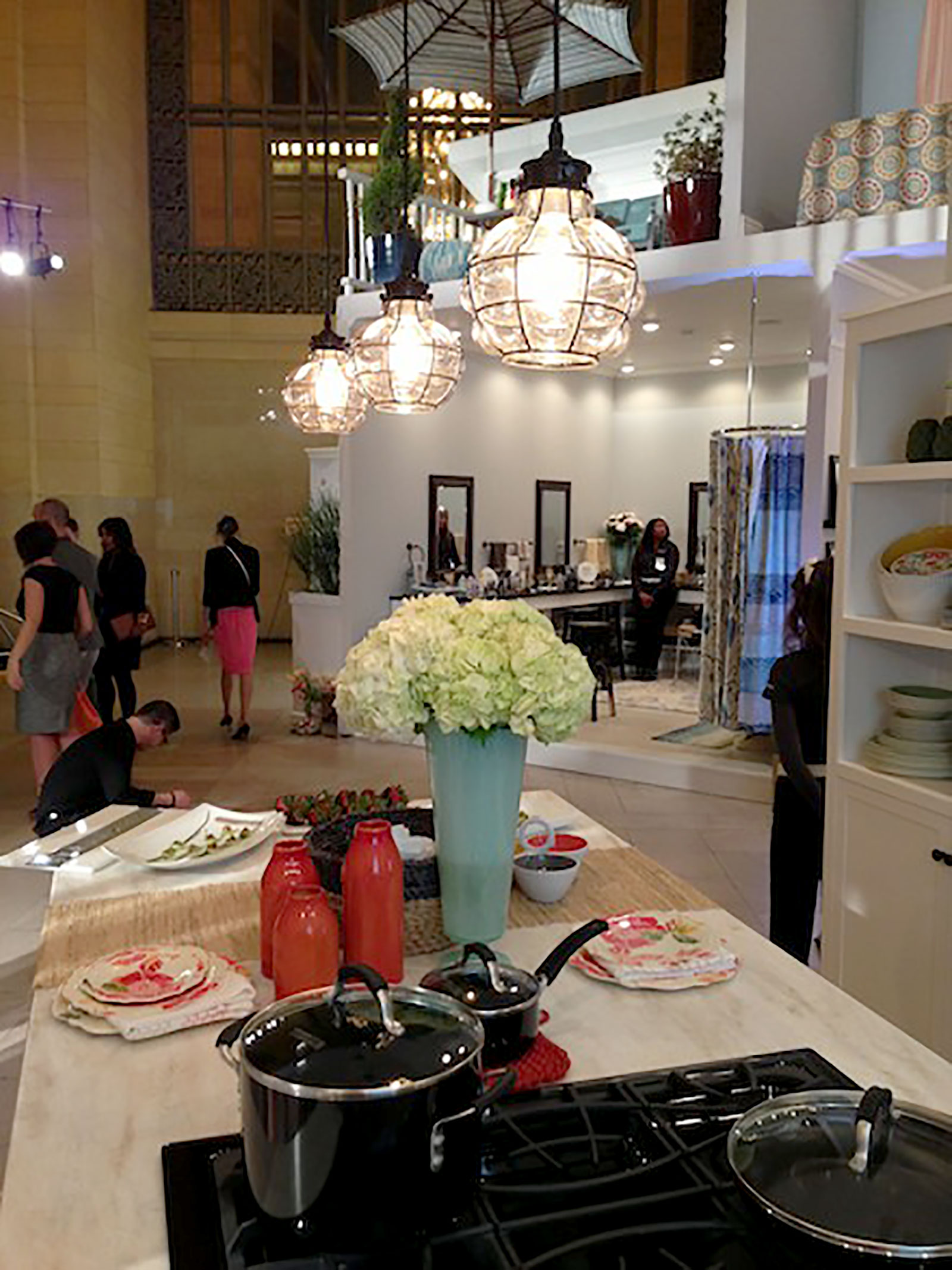 Dianna Baros with the Target Does It Again duo! Target Celebrates New Threshold Home Line with a Life-Size Dollhouse in Grand Central