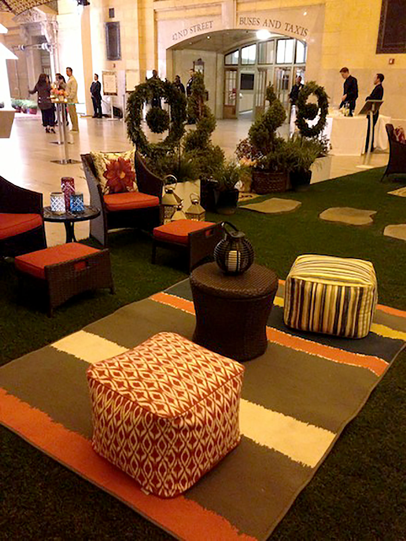 Dianna Baros with the Target Does It Again duo! Target Celebrates New Threshold Home Line with a Life-Size Dollhouse in Grand Central