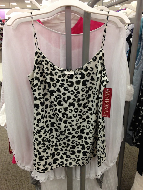 Target fashions in stores now
