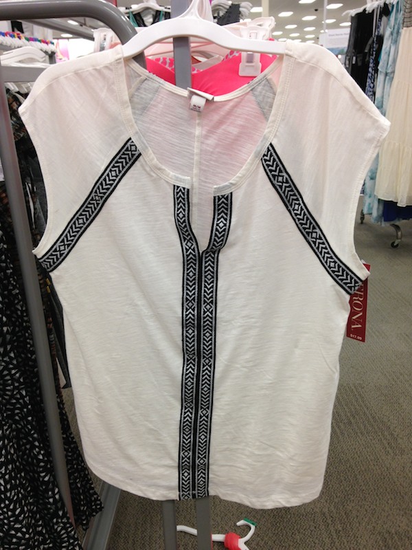 Target fashions in stores now