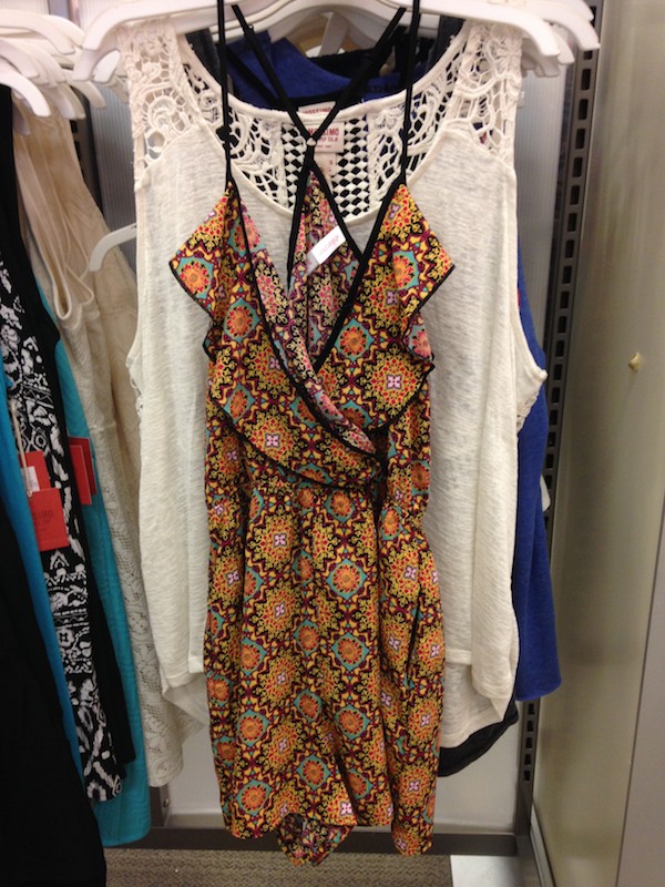 Target fashions in stores now