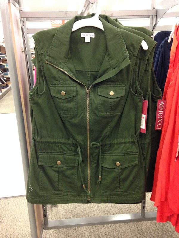 Merona cargo vest