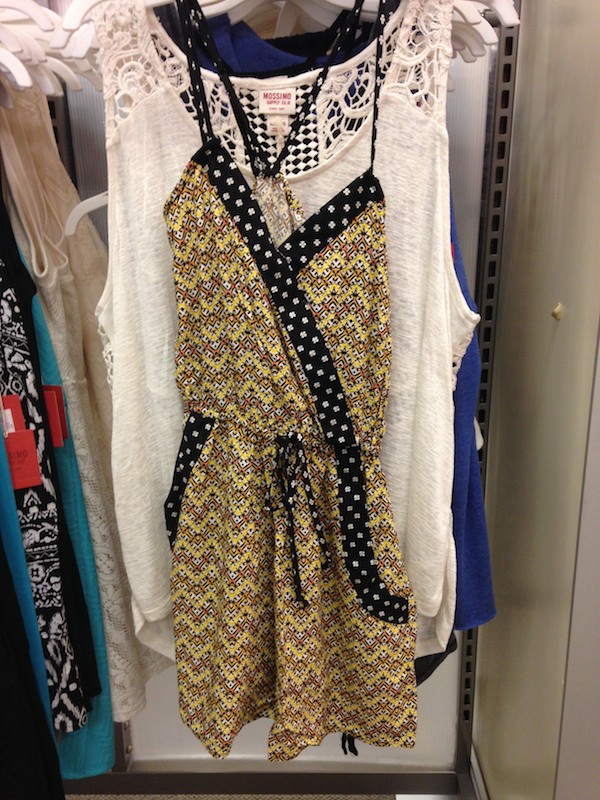 Target fashions in stores now