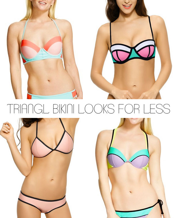 Triangl bikini looks for less at Target and more