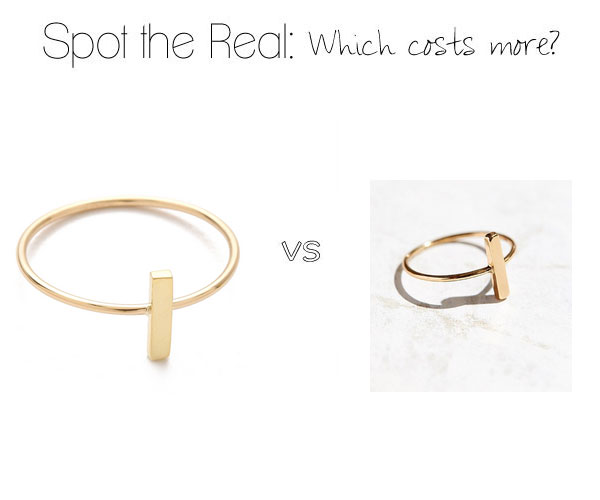 Can you spot the real Jennifer Meyer ring?