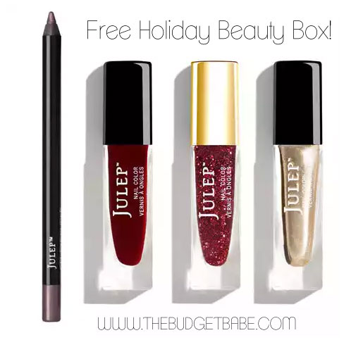 Free Holiday Beauty Box from Julep! Just Pay Shipping