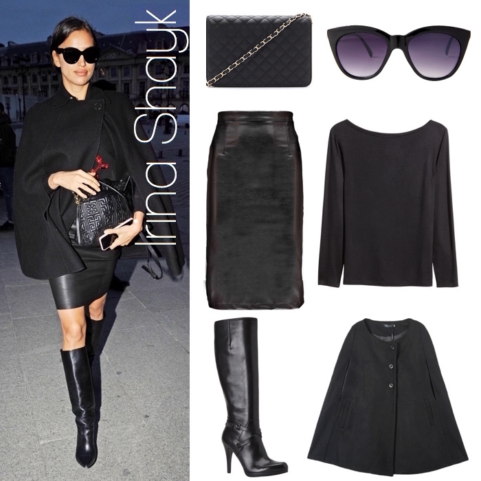 Irina Shayk Look for Less