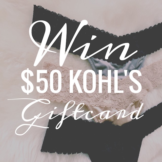 Kohl's Perfect Pair - Enter to win a $50 Kohl's Gift Card! TheBudgetBabe.com