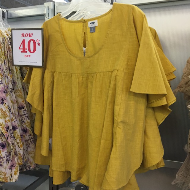 Old Navy has cute stuff for spring
