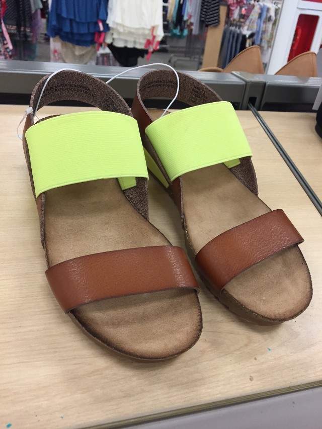 Spring shoes at Target