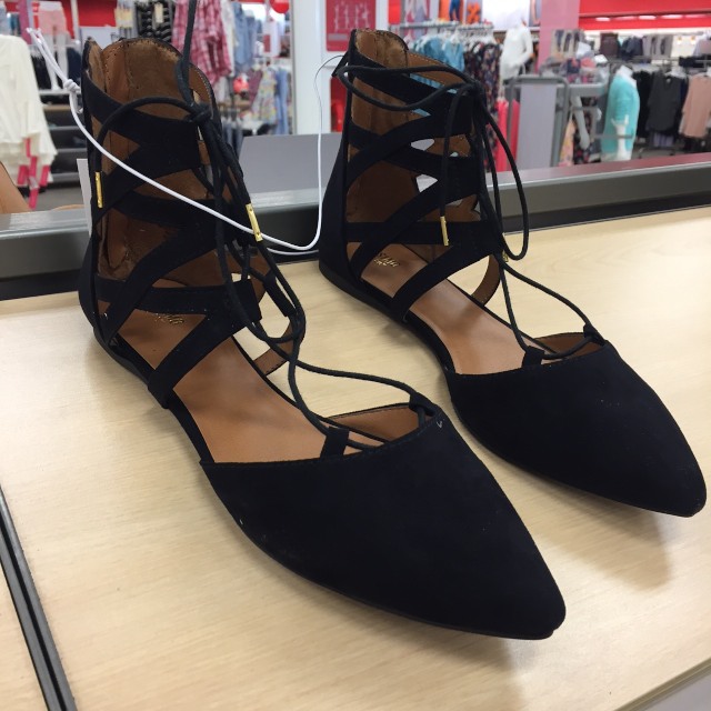 lace up flats target